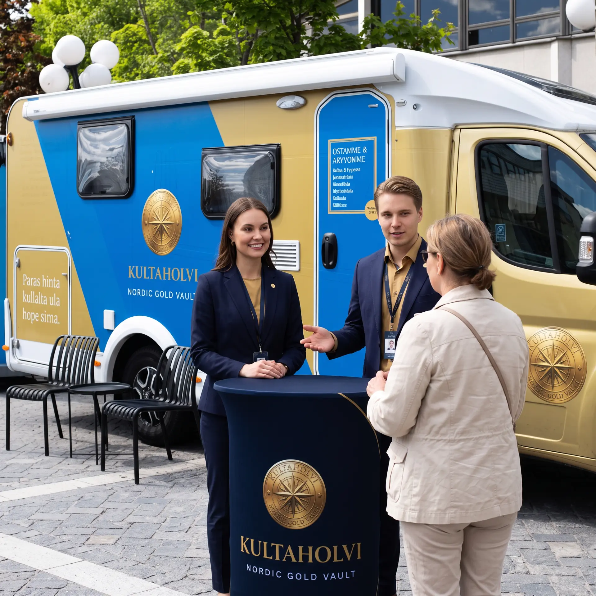 Mobile buying unit