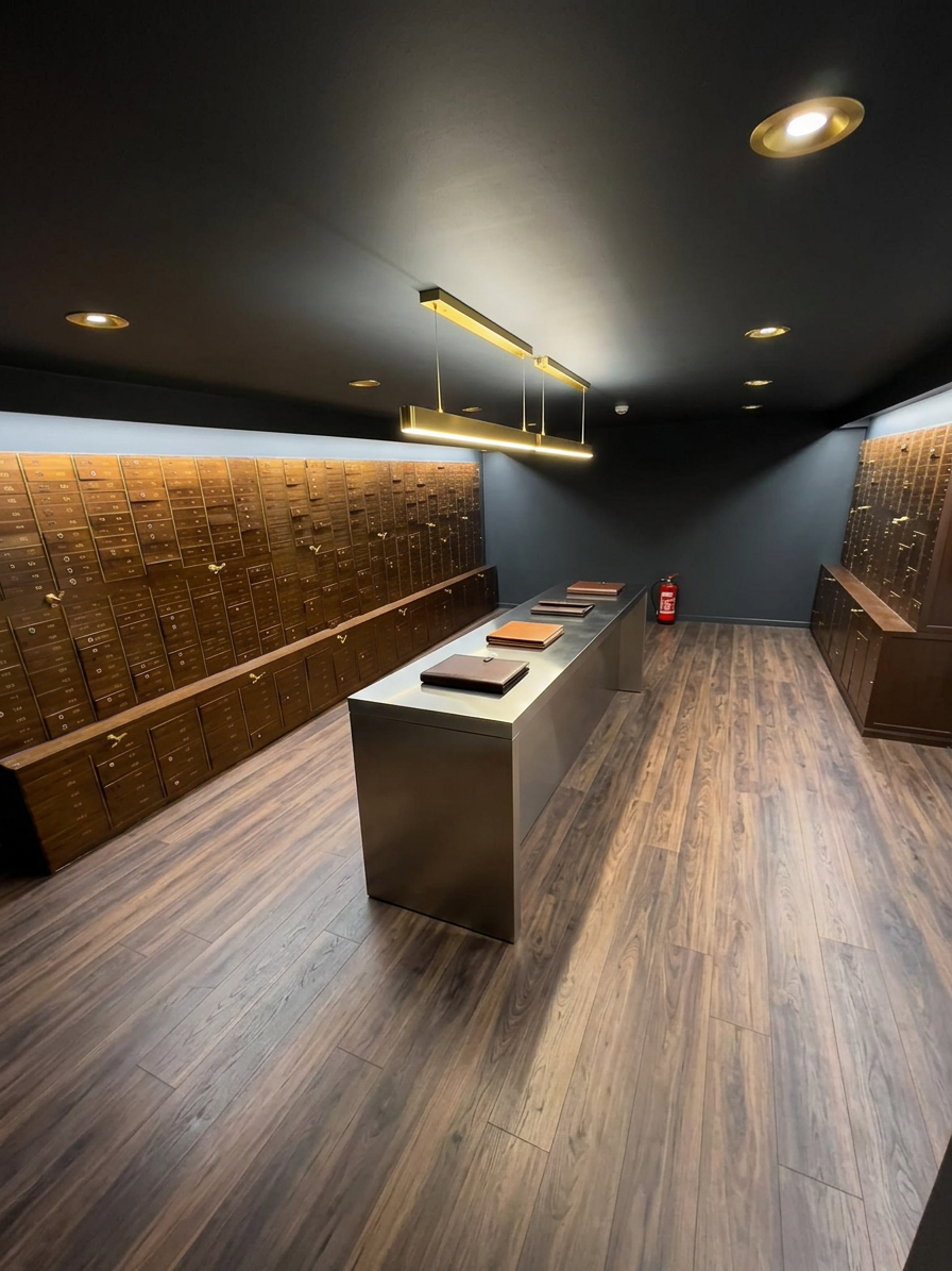 Safe deposit room